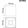 Спот NOVOTECH RECTE LED 30W накладной 357962 NV-357962