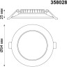 Встраиваемый светильник NOVOTECH LUNA 358028 NV-358028